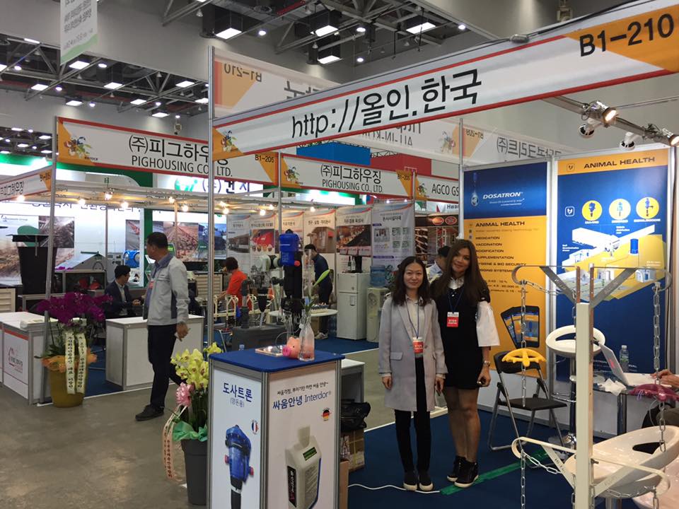 Clearwater Bangkok at KI Stock Exhibition in Daegu in Korea.